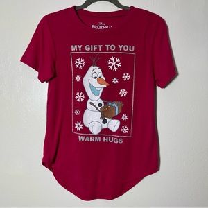 Frozen II, Olaf T-Shirt. Size Small. In excellent condition!